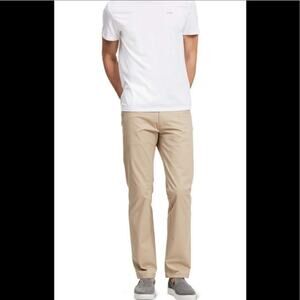 Calvin Klein Men's Slim Flat Front Khakis 32